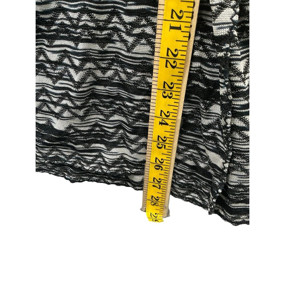 Missoni Zig Zag Chevron Open Front Knit Cardigan Sweater Size Small Multicolor - Picture 13 of 13